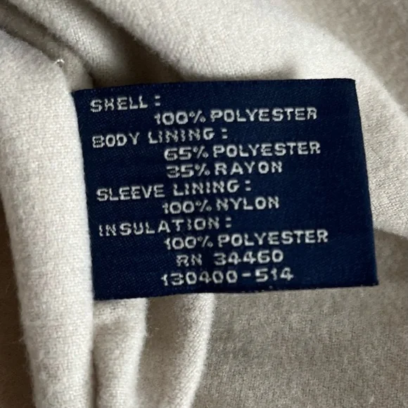 VTG London Fog Tan All Weather Coat: Size S - Picture 5 of 6